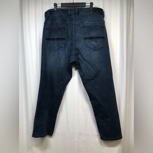 Buffalo David Bitton Axel Slim Stretch Dark Wash Jeans Size 40x30 Actual 40x28